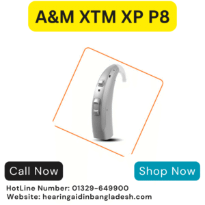 A&M XTM XP P8 BTE 16-Channel Hearing Aid