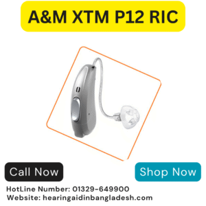 A&M XTM P12 RIC 24-Channel Hearing Aid