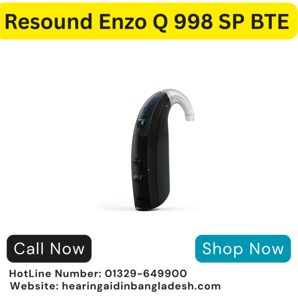 Resound Enzo Q 998 SP BTE 17-Channel Hearing Aid