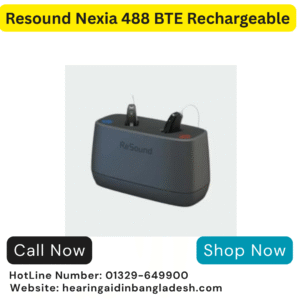 Resound Nexia 488 BTE 12-Channel Rechargeable Hearing Aid(Pair)
