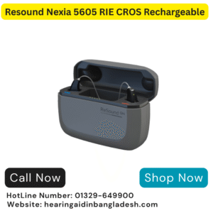 Resound Nexia 5605 CROS Micro RIE 12-Channel(1CROS+1Hearing Aid) Rechargeable