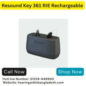 Resound Key 361 RIE 8-Channel Rechargeable Hearing Aid(Pair)