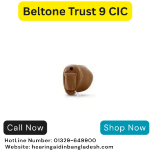 Beltone Trust 9 CIC 14-Channel Hearing Aid