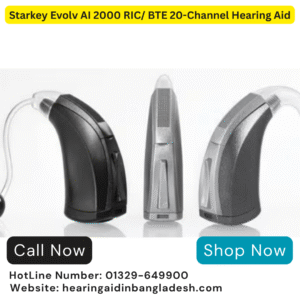 Starkey Evolv AI 2000 RIC/ BTE 20-Channel Hearing Aid