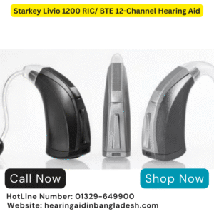 Starkey Livio 1200 RIC/ BTE 12-Channel Hearing Aid
