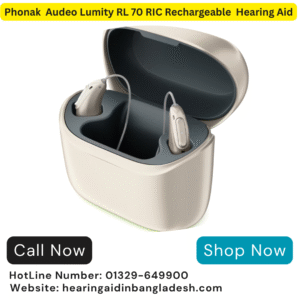 Phonak Audeo Lumity RL 70 RIC 20-Programmable Rechargeable Hearing Aid