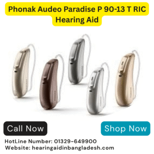 Phonak Audeo Paradise P 90-13 T RIC 20-Programmable Hearing Aid