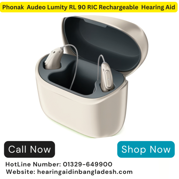 Phonak Audeo Lumity RL 90 RIC 20-Programmable Rechargeable Hearing Aid