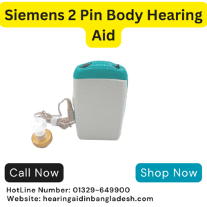 Siemens 2 Pin Body Hearing Aid