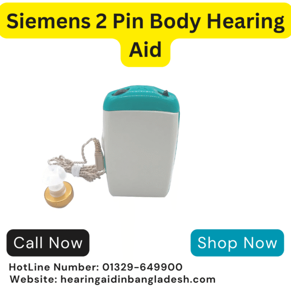 Siemens 3 Pin Body Hearing Aid