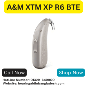 A&M XTM XP R6 BTE 12-Channel Rechargeable Hearing Aid(Pair)