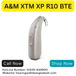 A&M XTM XP R10 BTE 16-Channel Rechargeable Hearing Aid(Pair)