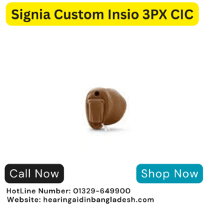 Signia Insio 3PX CIC 24-Channel Hearing Aid