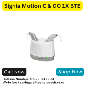 Signia Motion C & Go 1X BTE 16-Channel Rechargeable Hearing Aid(Pair)