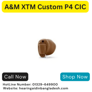 A&M XTM Custom P4 CIC 8-Channel Hearing Aid