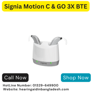 Signia Motion C & Go 3X BTE 24-Channel Rechargeable Hearing Aid(Pair)