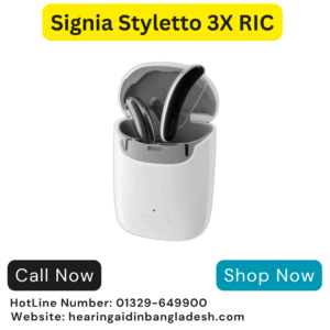 Signia Styletto 3X RIC 24-Channel Rechargeable Hearing Aid(Pair)