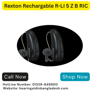 Rexton R-LI 5 Z B RIC 8-Channel Rechargeable Hearing Aid(Pair)